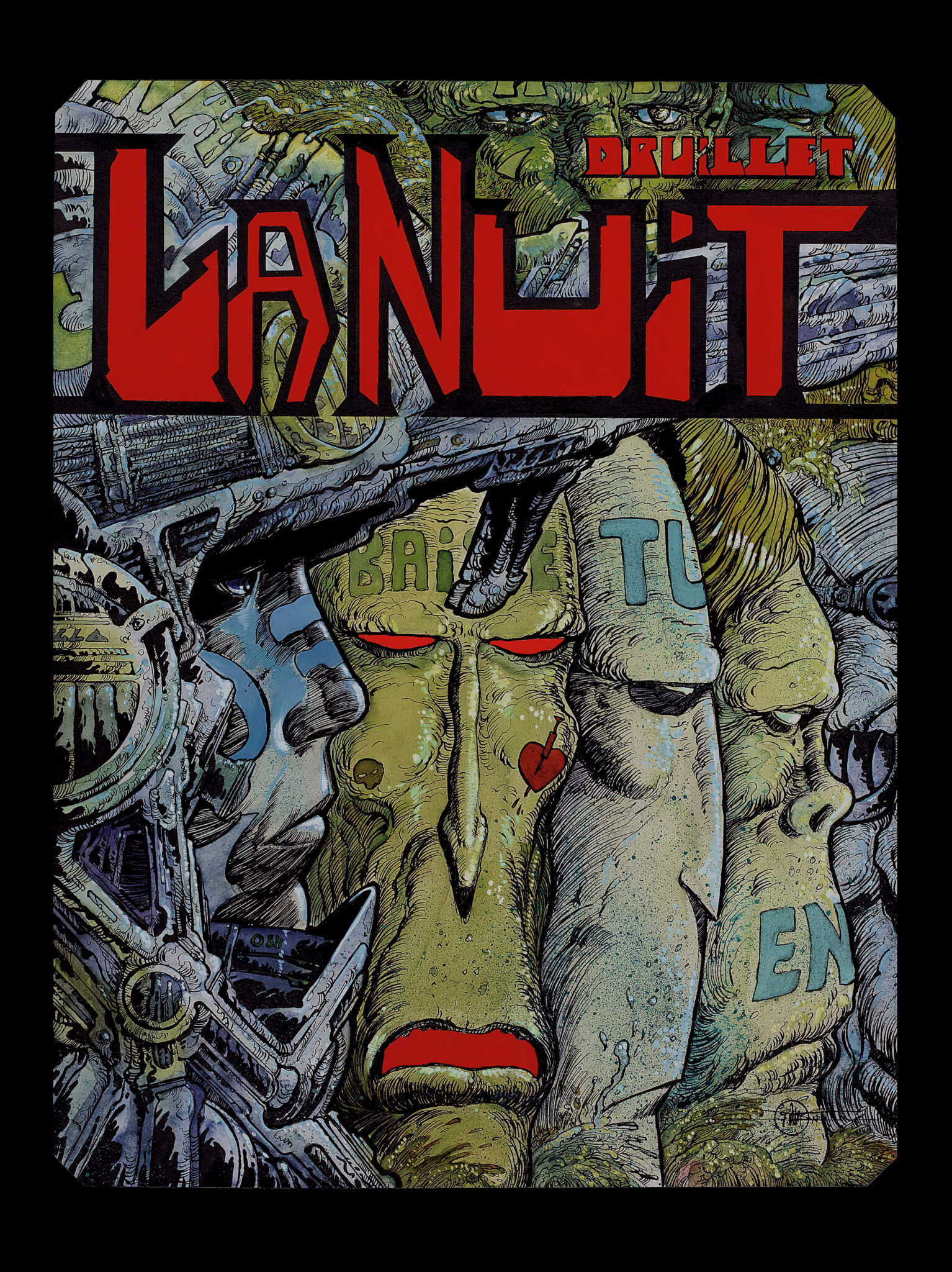 DIGIGRAPHIE La NUIT Couverture