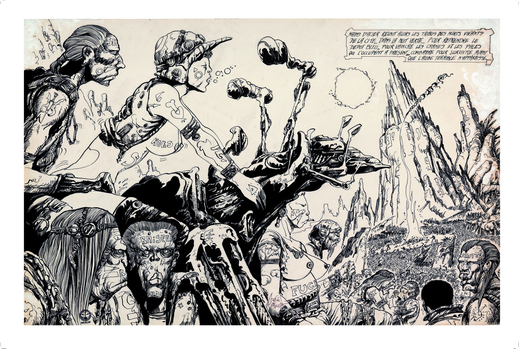 DIGIGRAPHIE La NUIT Planche 21-22